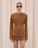 TEMPLE JACKET - CHOCOLATE