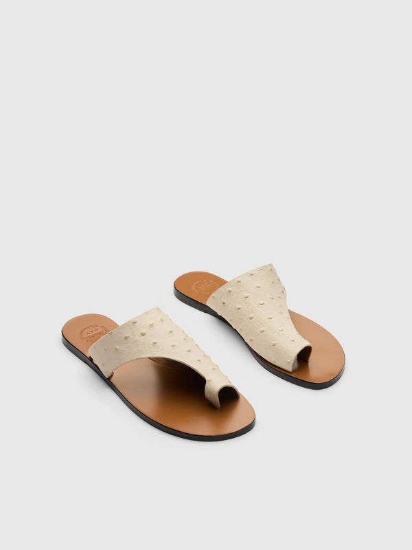 Rosa Printed Ostrich