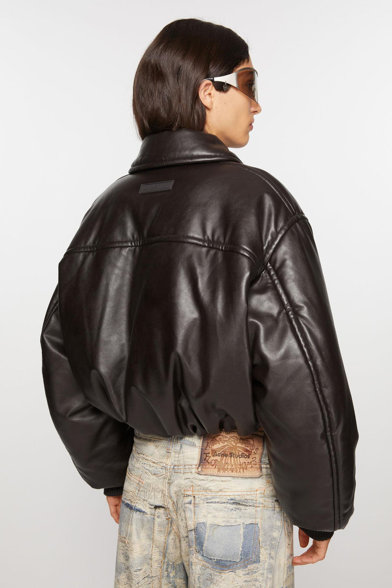 Coated Bomber Jacket