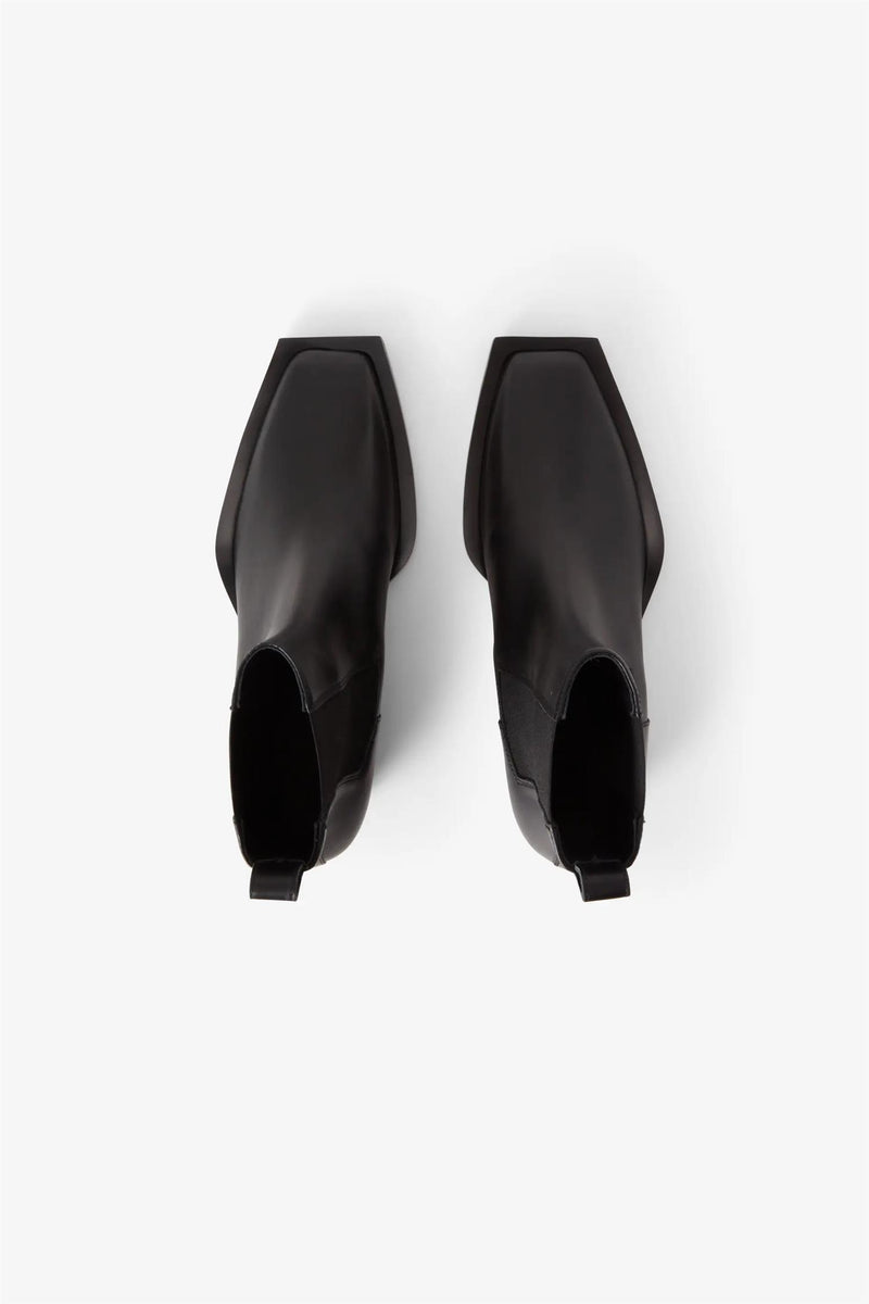 Square Toe Chelsea Boots
