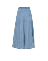 Denim Midi skirt