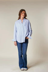 VENICE Seersucker Shirt - Classic Stripe
