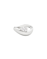 Wave Pear Ring