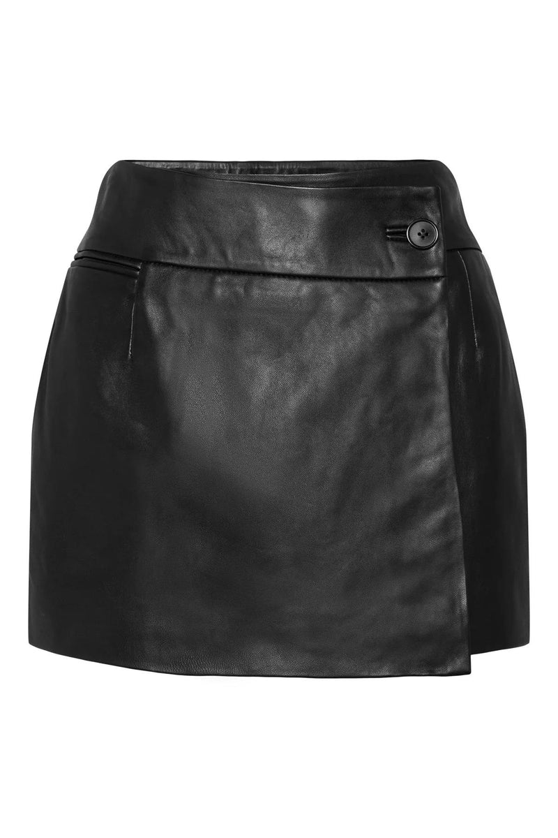 Rue Skirt leather
