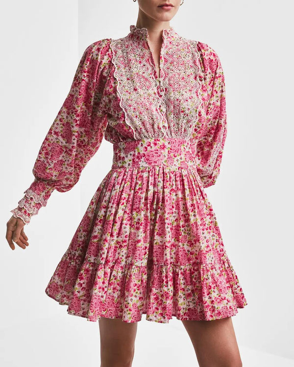 Cotton Slub Mini Dress