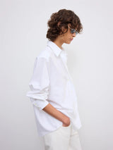 Asymmetric Linen Shirt