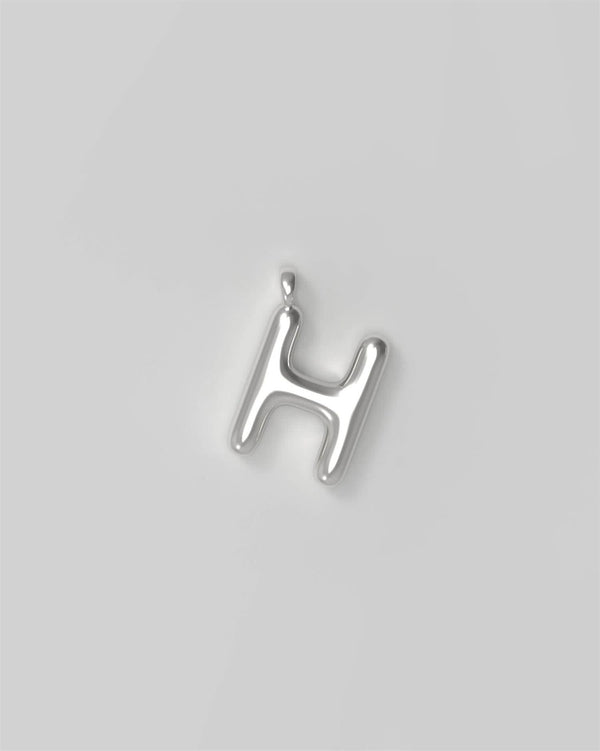 Letter Charms Small H