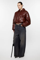 Coated Bomber Jacket