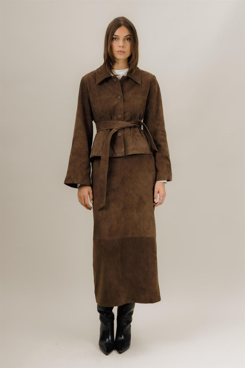 Gustava Suede Jacket