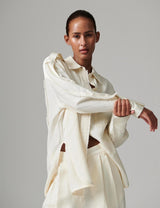 Norma Shirt - Contrast Linen
