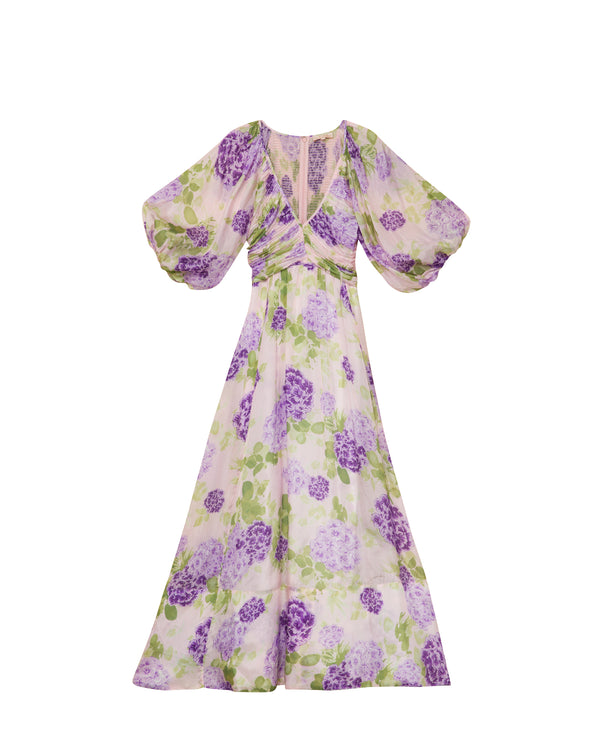 Cupro Rouching Dress