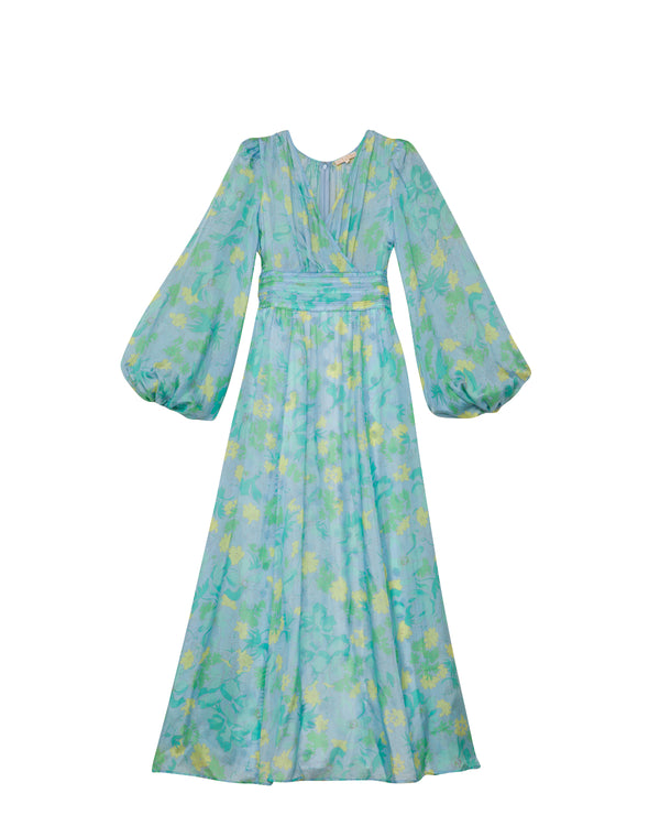 Cupro Tieband Gown