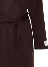 Classic wool wrap coat
