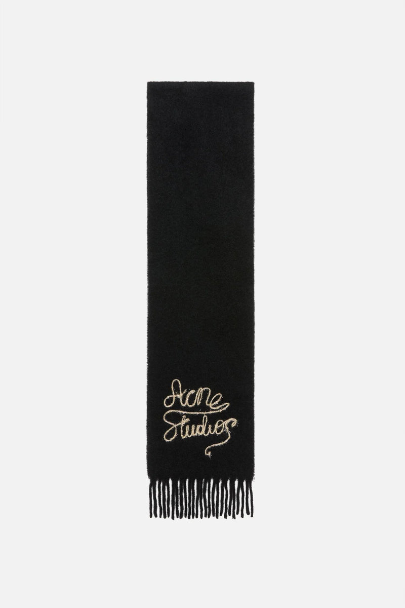 Wool Logo Scarf
