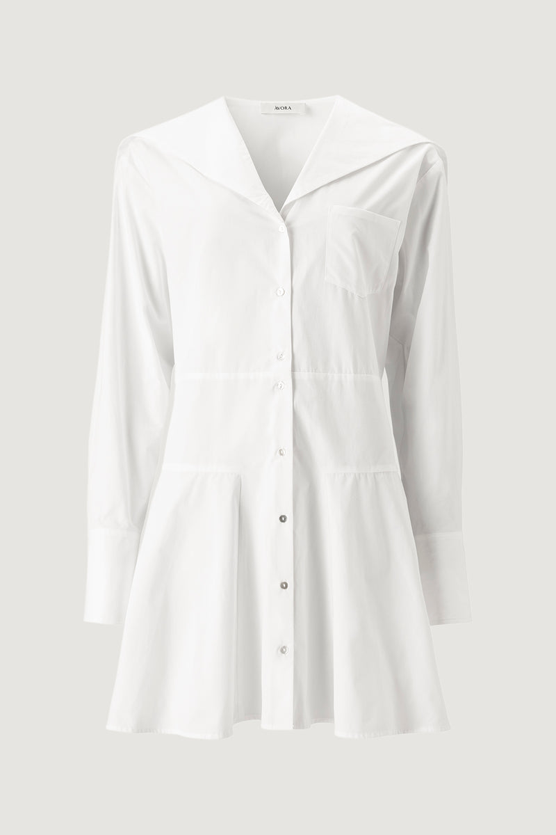 Poplin Shirt Dress