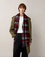 Mulberry Heritage Check Scarf