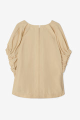 Rouched V-Neck Top