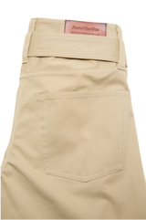 TWILL TROUSERS WITH BELT