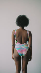 Pool Swimsuit Print