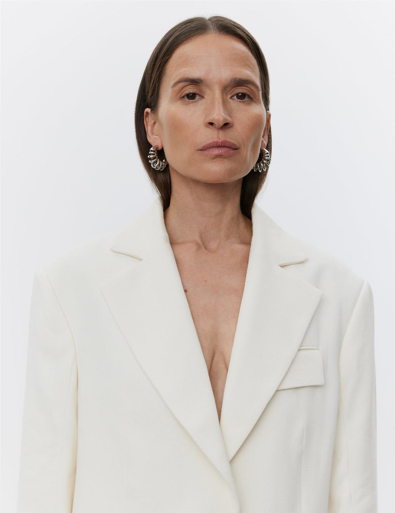Hilare Blazer - Viscose Twill
