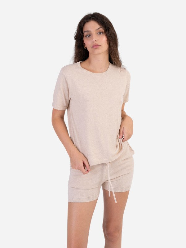 Cleo Knitted T-shirt
