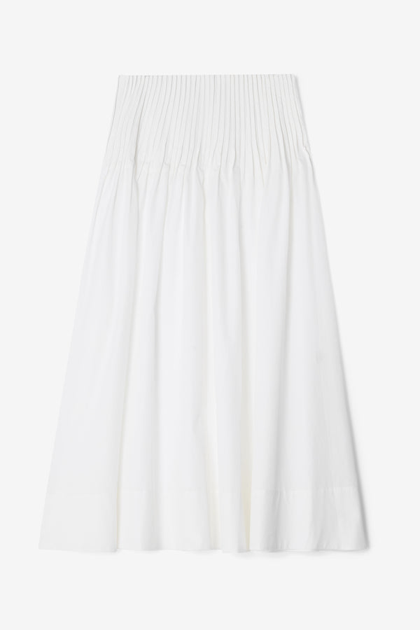 Poplin Maxi Skirt