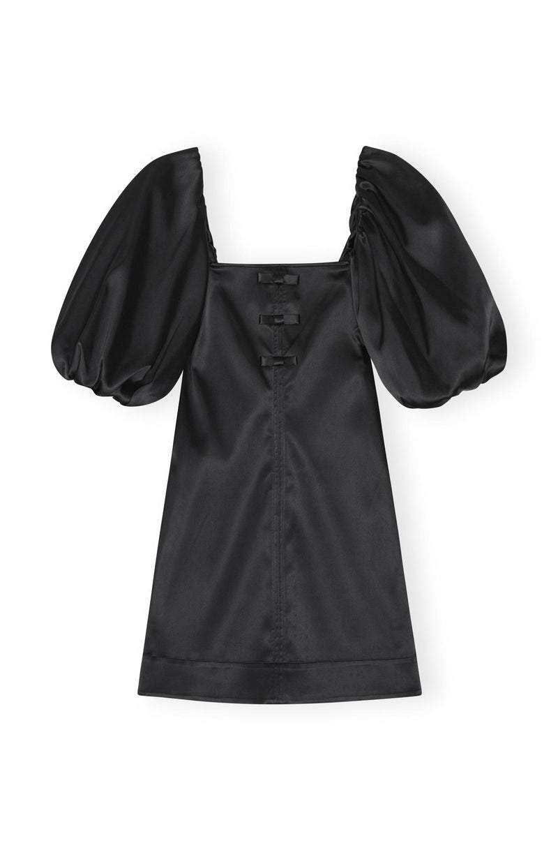 Double Satin Mini Dress