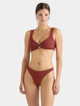 Julia Gold Hoop Bikini