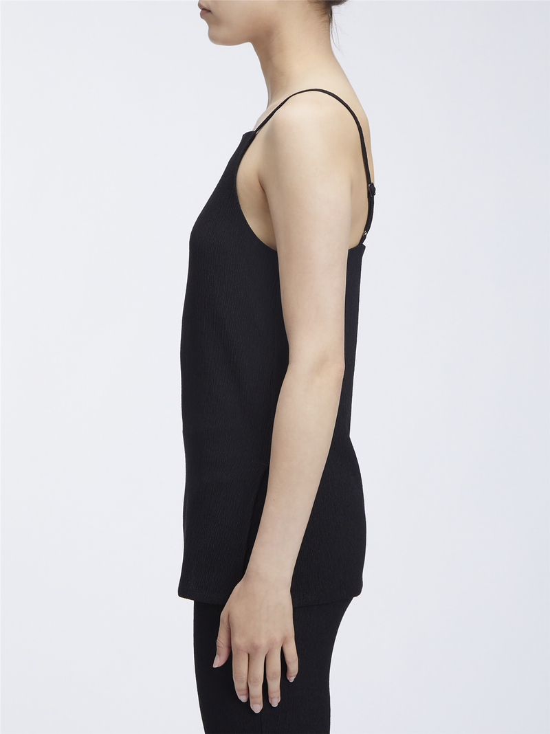 CRINKLED JERSEY CAMI TOP