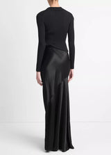 Satin Maxi Skirt