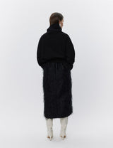 Amina - Frayed jacquard RD