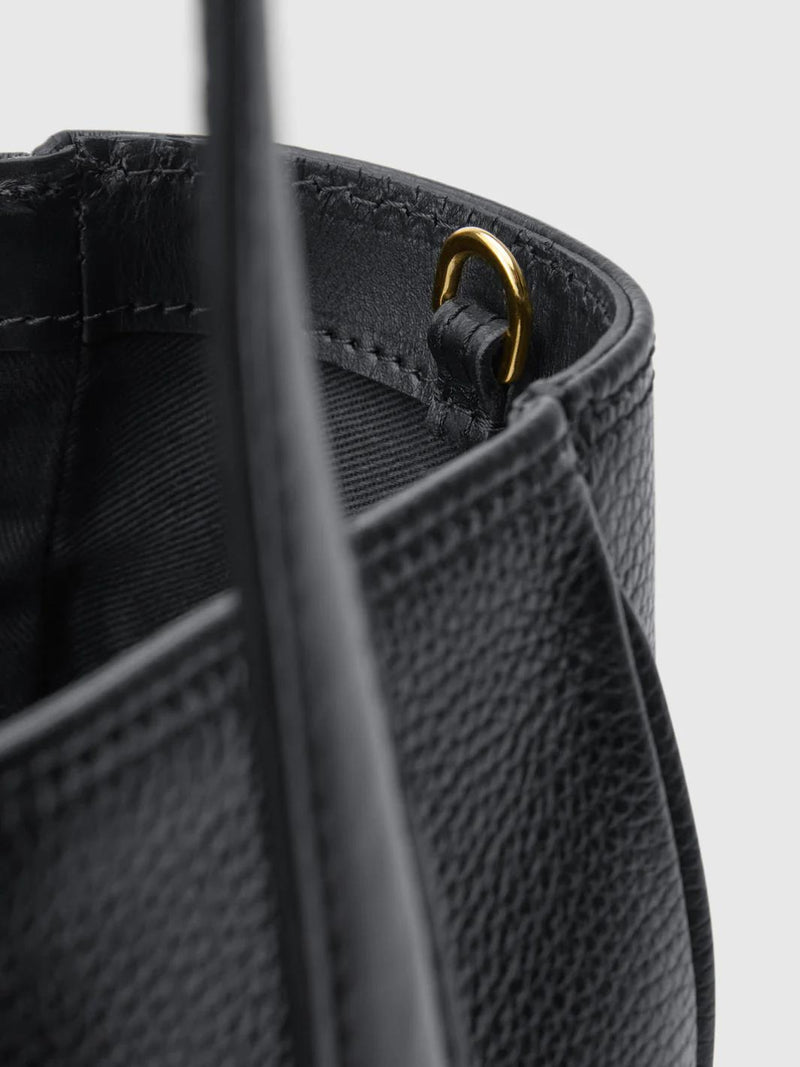 Eira Black Grained Calf/Vacchetta