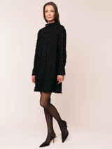 JULIA MOCK NECK DRESS