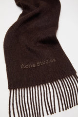Wool Logo Scarf