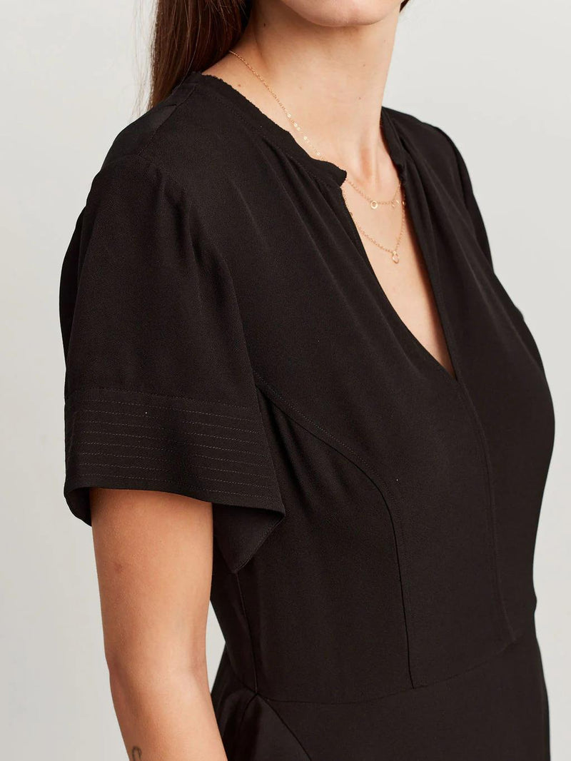 Nadya Short Sleeve Midi Dress