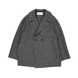 Women Dropped Shoulder D.B. Jacket Pressed Wool