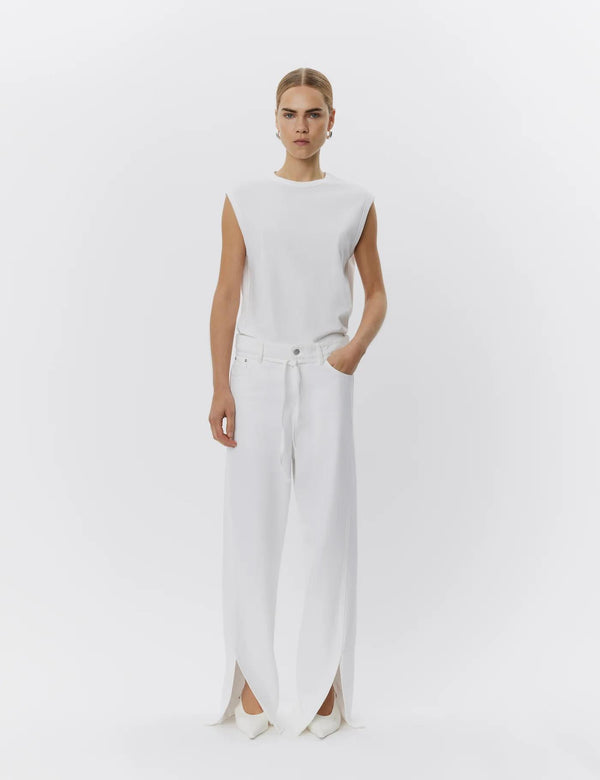 Lane Jeans - Winter White Denim
