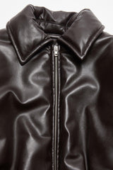 Coated Bomber Jacket