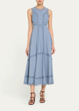 Anela Sleeveless Midi Dress