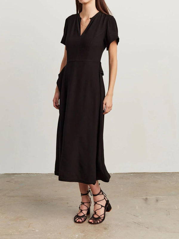 Nadya Short Sleeve Midi Dress