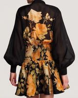 Organza mini dress