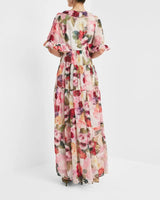 Organza Ruffle Dress
