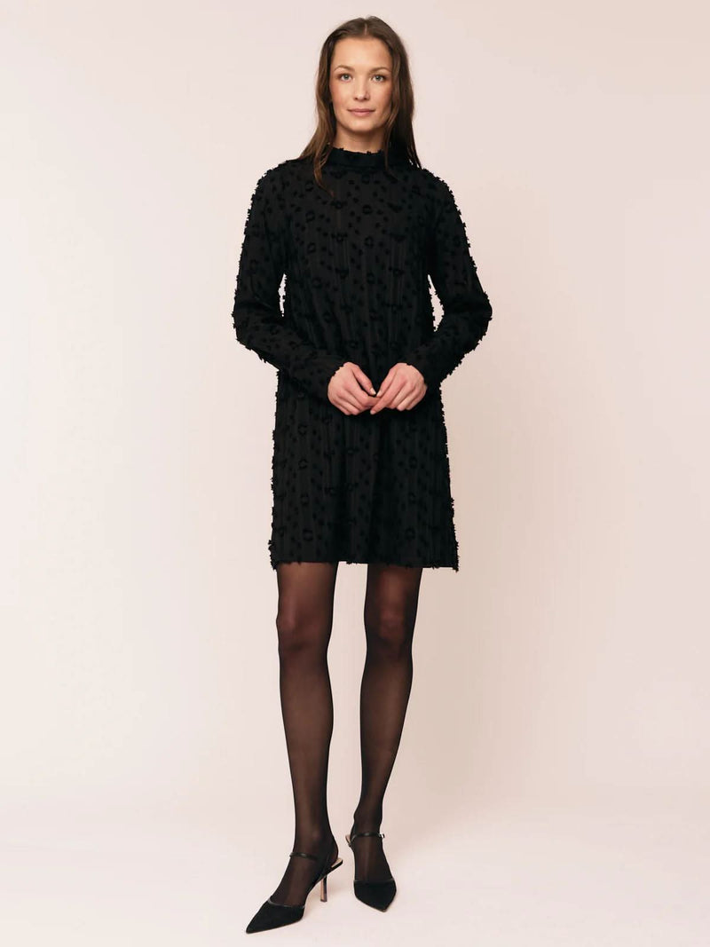 JULIA MOCK NECK DRESS
