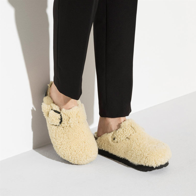 Boston Big Buckle Platform Shearling