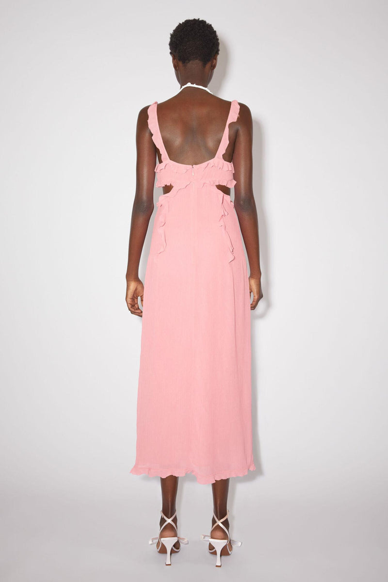 Ruffle slip dress