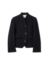 Short curved jacket