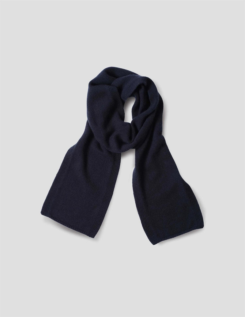 Boiled Cashmere Clean Edge Knit Scarf