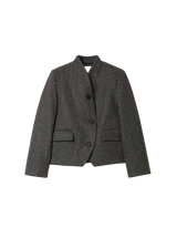 Short curved jacket