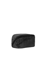 Medium Soft Padded Velour Clam Toalettmappe