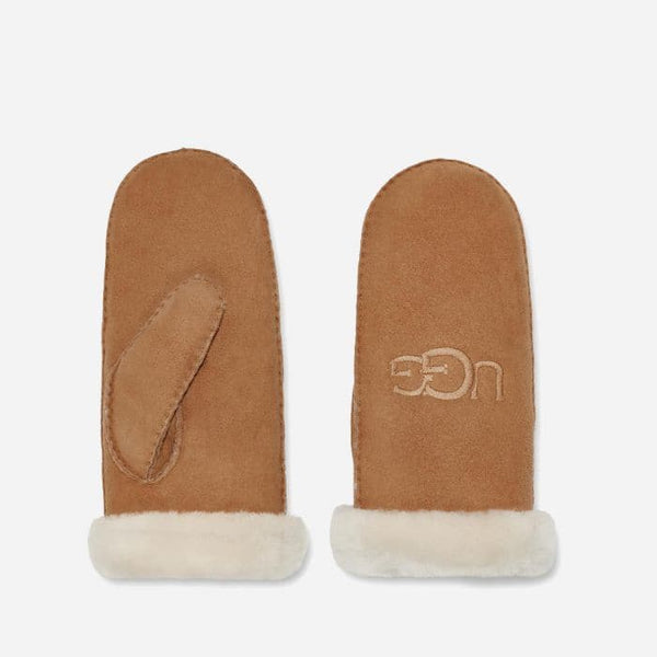 W Sheepskin Emb Mit
